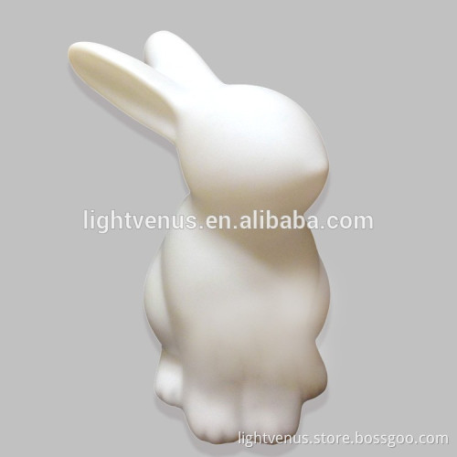 magic illusion torche led multi vertigo light nightstand lamp bunny rabbit night light